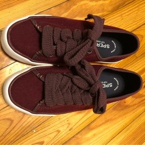 Sperry Pier View Women's Top-Sider Sneakers Size 6.5 Purple/Fig